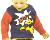 Sweater PATTERN for Super Heroes