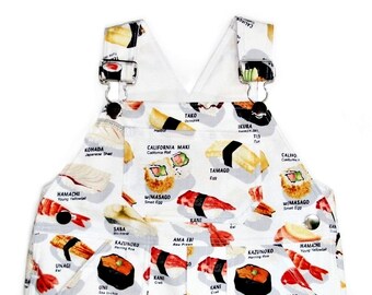 Overall in Yummy Sushi - Size 12/18 month (LAST ONE)