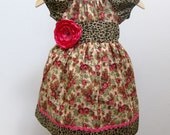 Romantic Peasant Dress Style for Girls - Size 5T - ON SALE