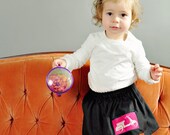 Buy 2 get 1 FREE... The Pink Scooter Skirt...baby...toddler...girls.......handmade childrens clothing by laken and lila