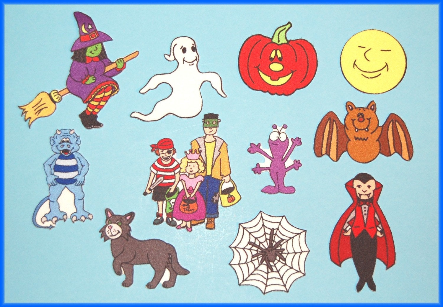 Orange Pumpkin, Orange Pumpkin -What do you See- Halloween Feltl Board Set