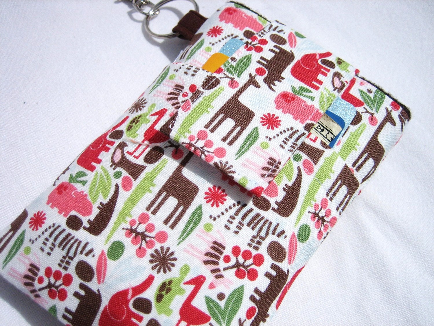 Droidx BlackberryiPhone iPod Touch HTC Phone Cover (with Pocket)-Teeny tiny zoo