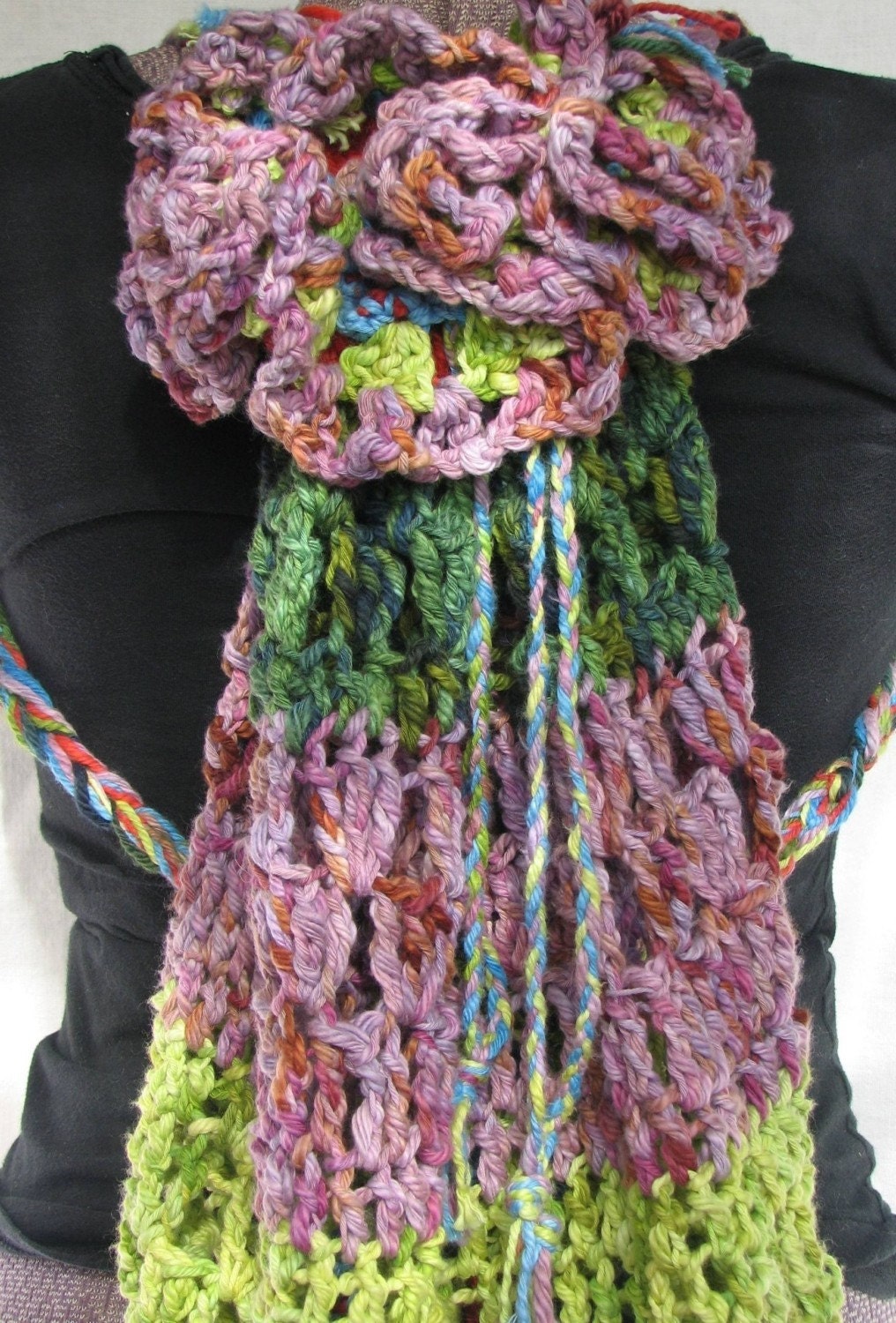 Bohemian Knapsack Crochet Pattern