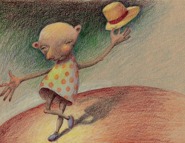 untitled (dancer with yellow hat)