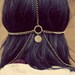 Aurora Chain headdress, tribal brass chains