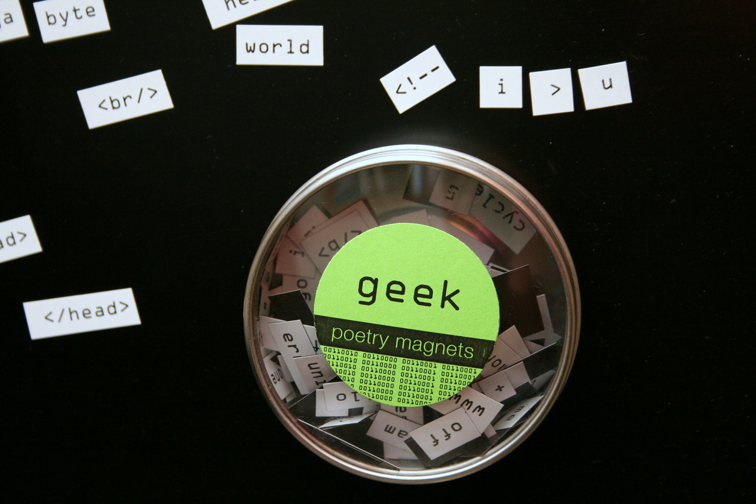 Geek Poetry Magnets - Gift for Programmers & Proud Nerds - 248 Pieces