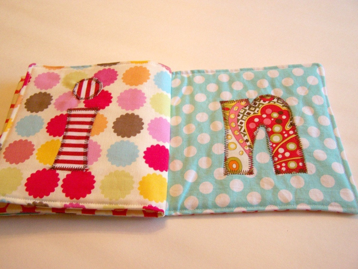 Personalized Soft Book for the Trendy Baby