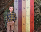 Wooden Ruler Growth Charts - Growth Ruler for Children
