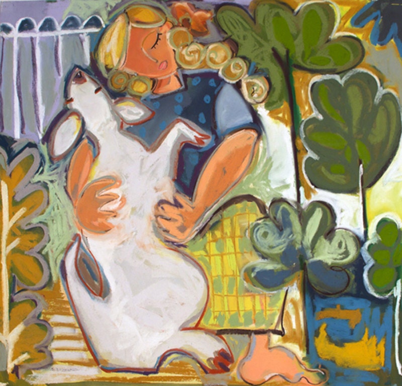 Puppy Love 12x12 Giclee