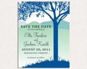 Tree On A Hill Save The Date Wedding Invites, Invitations, Cards - deposit to get started Il_170x135