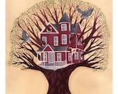 The Red Treehouse