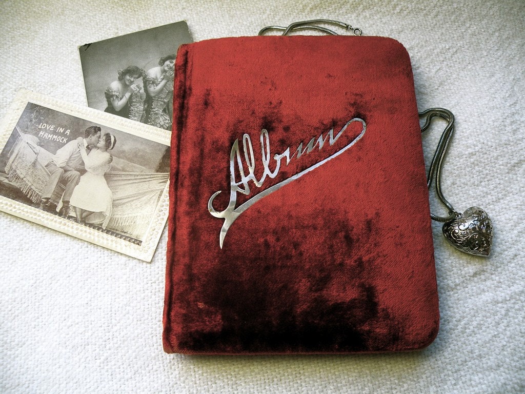 Antique  Velvet Album