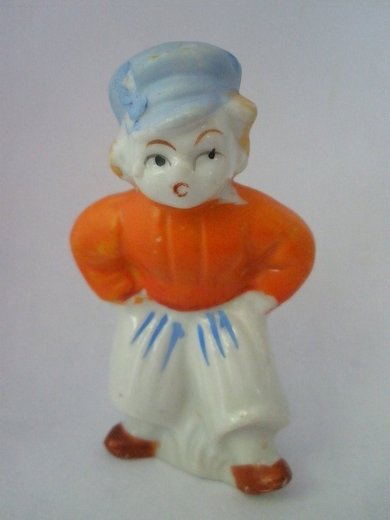 SALE 20% Off  Vintage Dutch Boy Figurine  Was 6.50  Now 5.20