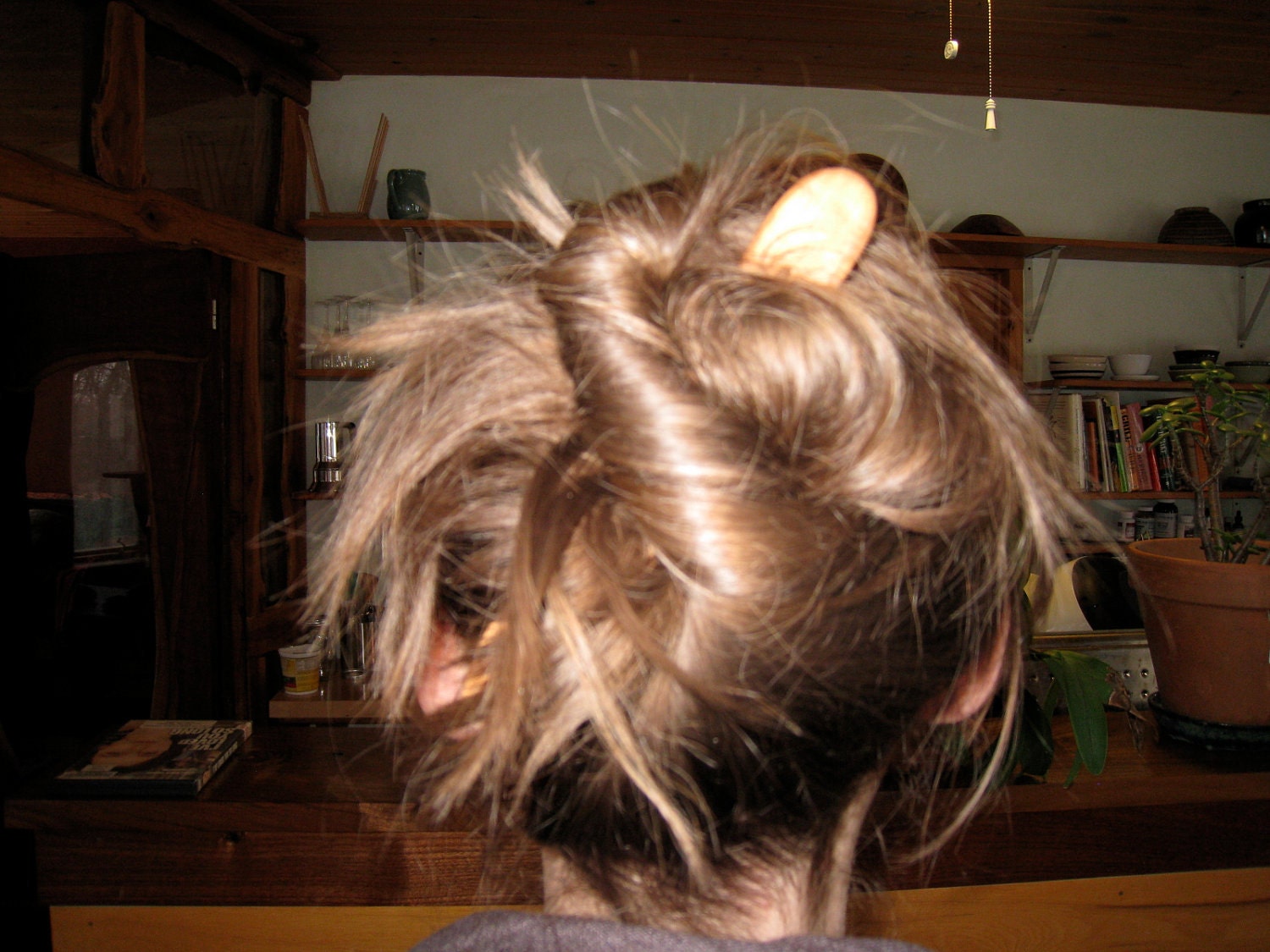 hardwood hairpins