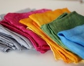 single play silk - 35x35 square - hand-dyed - color of your choice