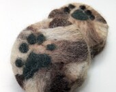 Felted Soap-Pride Rosemary Mint Bear Paw