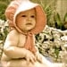 Baby Prairie Bonnet pdf pattern and tutorial  sizes 1 to 3 years Instant e-file download