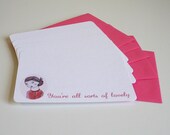 Set of 20 Notecards - You're All Sorts of Lovely