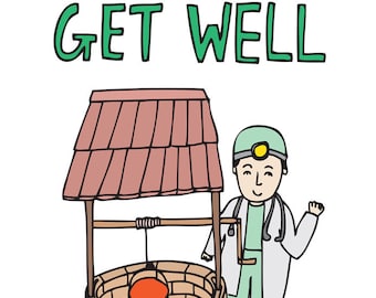 Greeting Card - Get Well