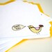Set of 5 Notecards - Thank You Birds