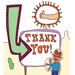 US Sign Card - Thank You