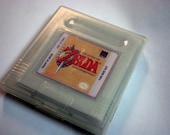 SOAP Gameboy cartridge parody with case, vanilla select scented, Zelda Title