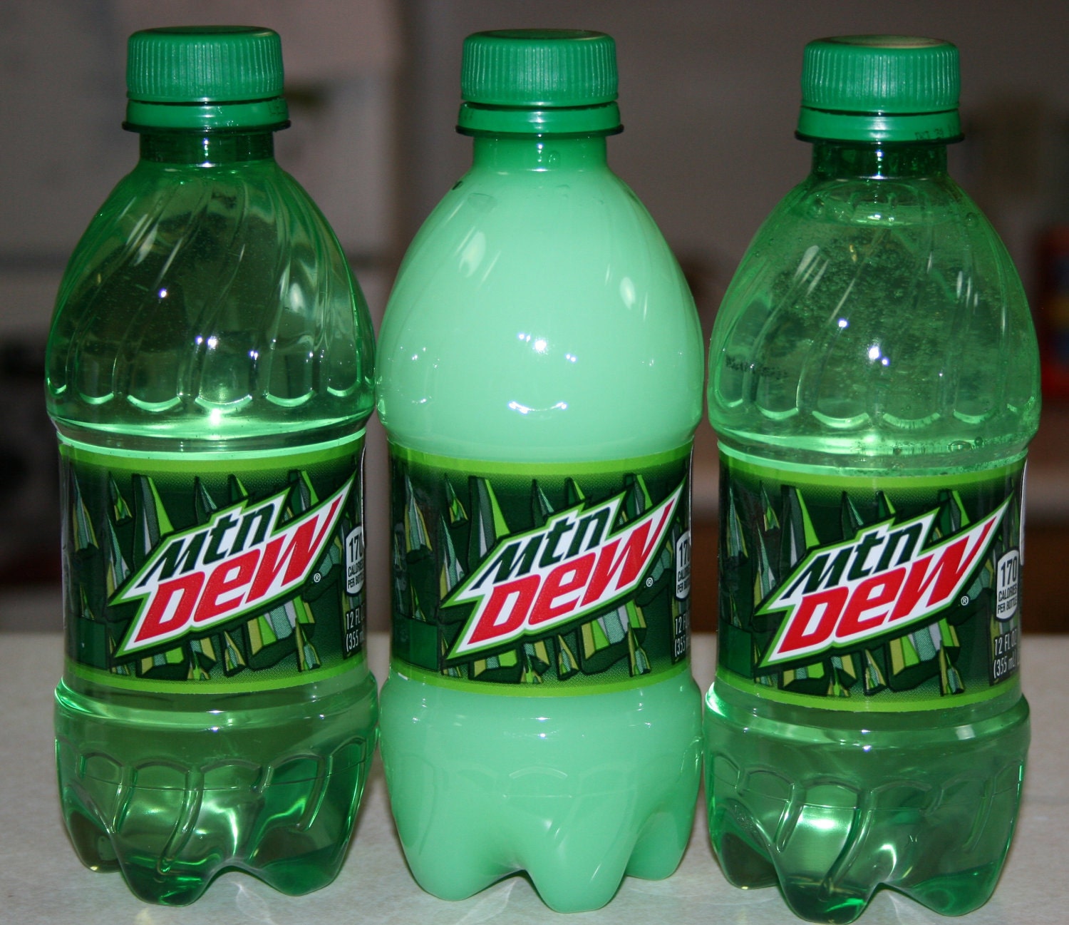 Mountain Dew-Type Shampoo, Bath Gel and Conditioner Set