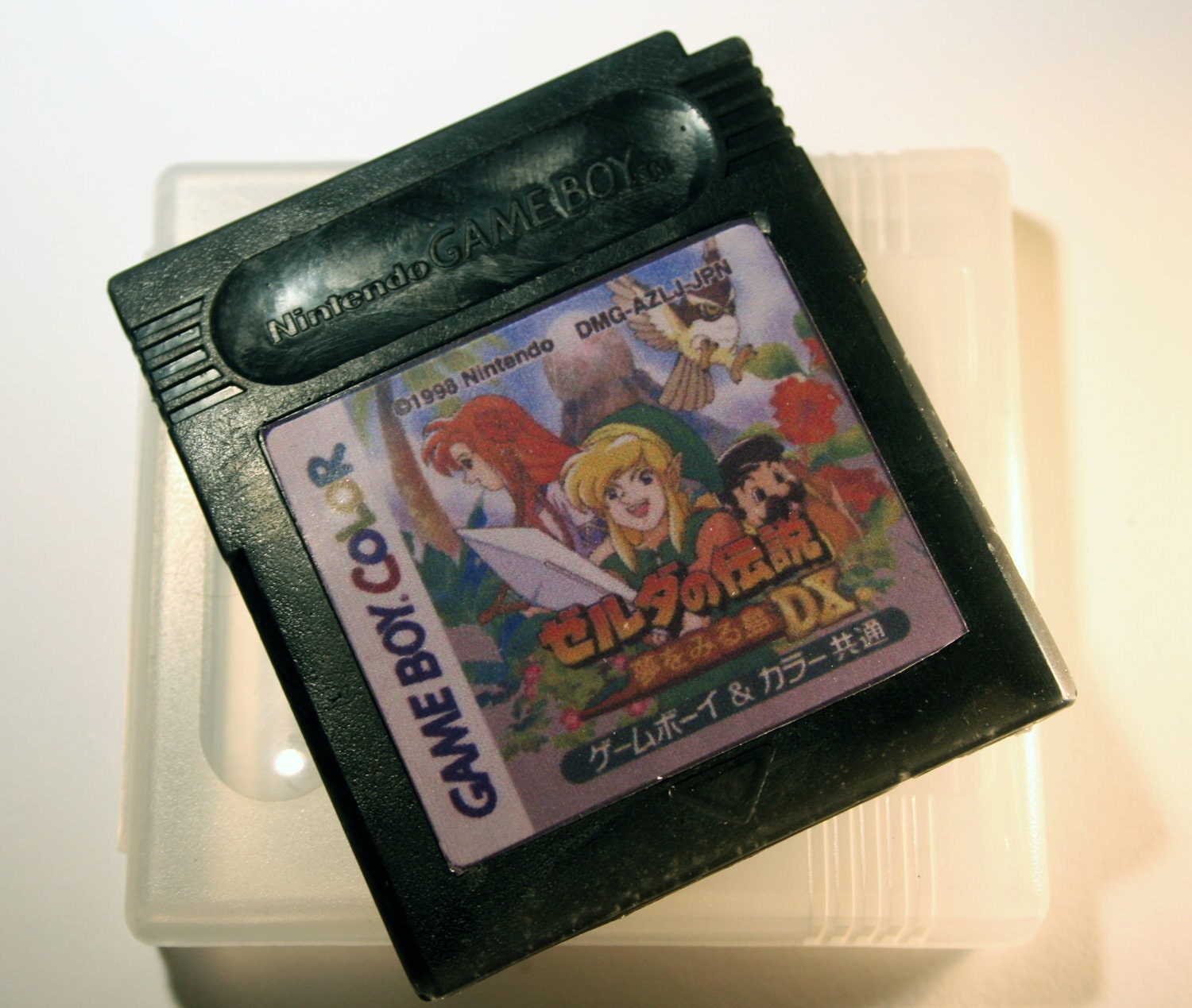 SOAP Black Japan Zelda: Link's Awakening Gameboy Cartridge, Grape Soda Scented