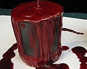 Vampire Tears Creepy Bloody Candle Votive