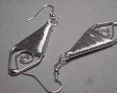 Silver earrings