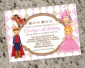 Princess and Prince - Birthday Party Invitations - Calling All Princesses and Princes Il_170x135