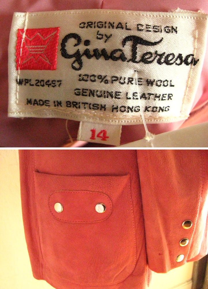 Mad for Mod Pink Suede Snap Closure Coat
