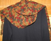 Fall Flurry Crochet Scarf