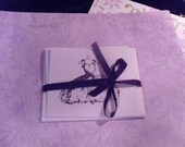 Pretty in Royal Purple set of 6 note cards