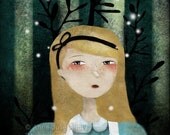 Alice (from Alice in Wonderland)  - open edition print