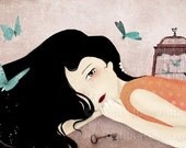 Papillons Bleus - open edition print