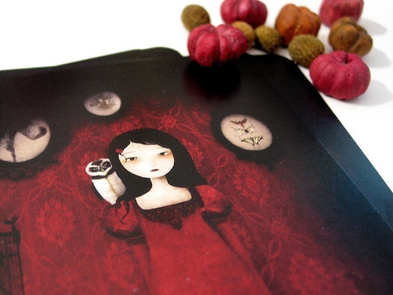 The Red Room - Postcard