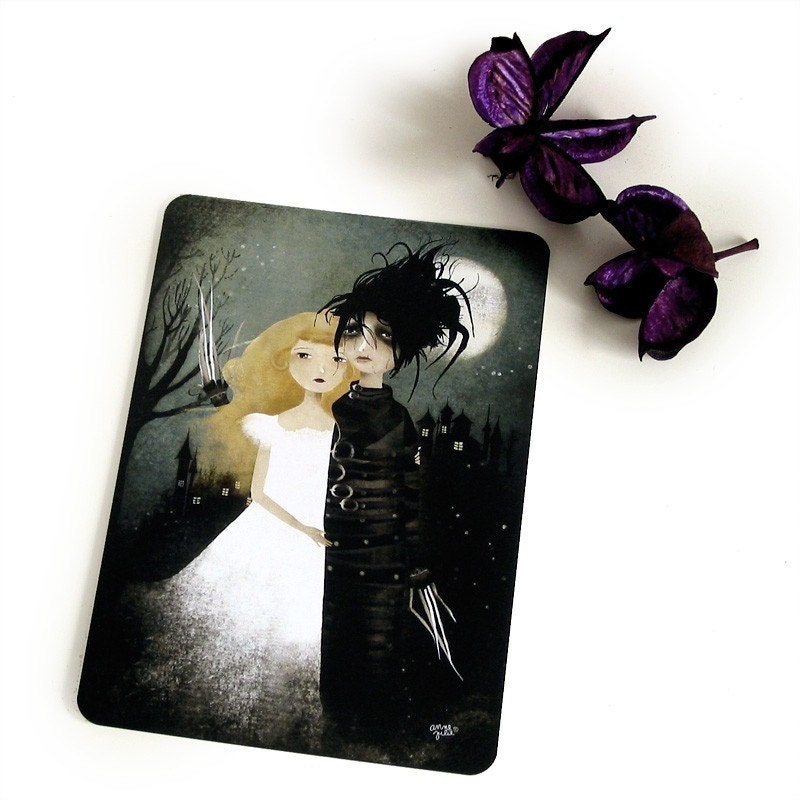 Edward Scissorhands - Postcard