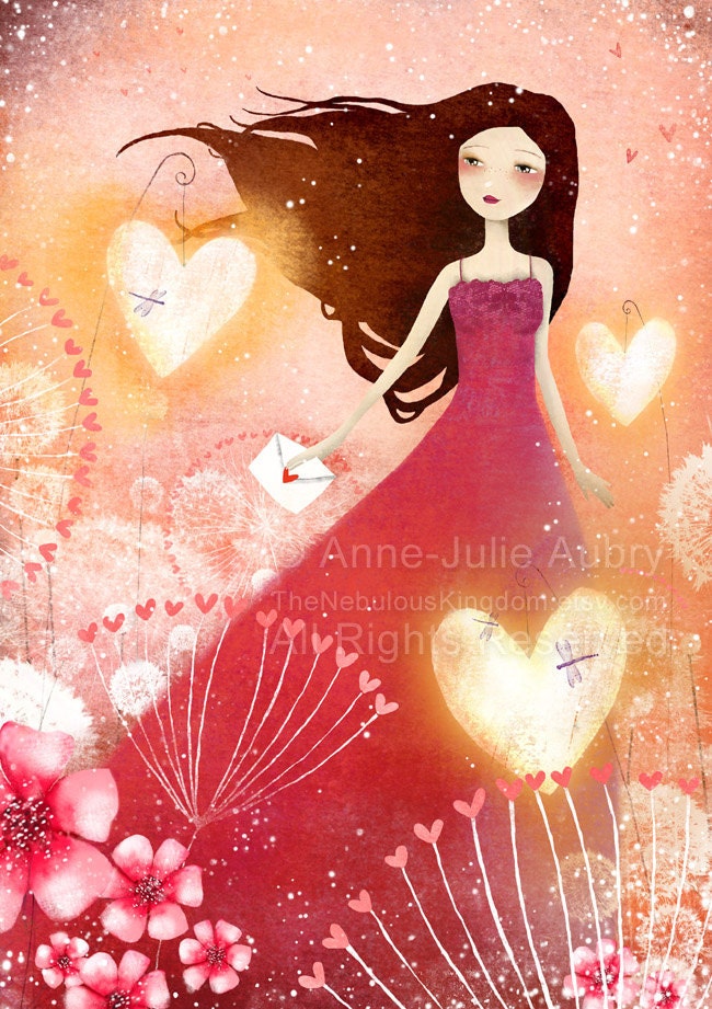 Heart Lanterns 15/50 - Deluxe Edition Print
