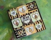 Bee Happy Garden Art Decoration