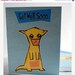 Half Off Sale Get Well Soon Sad Cat Greeting Card