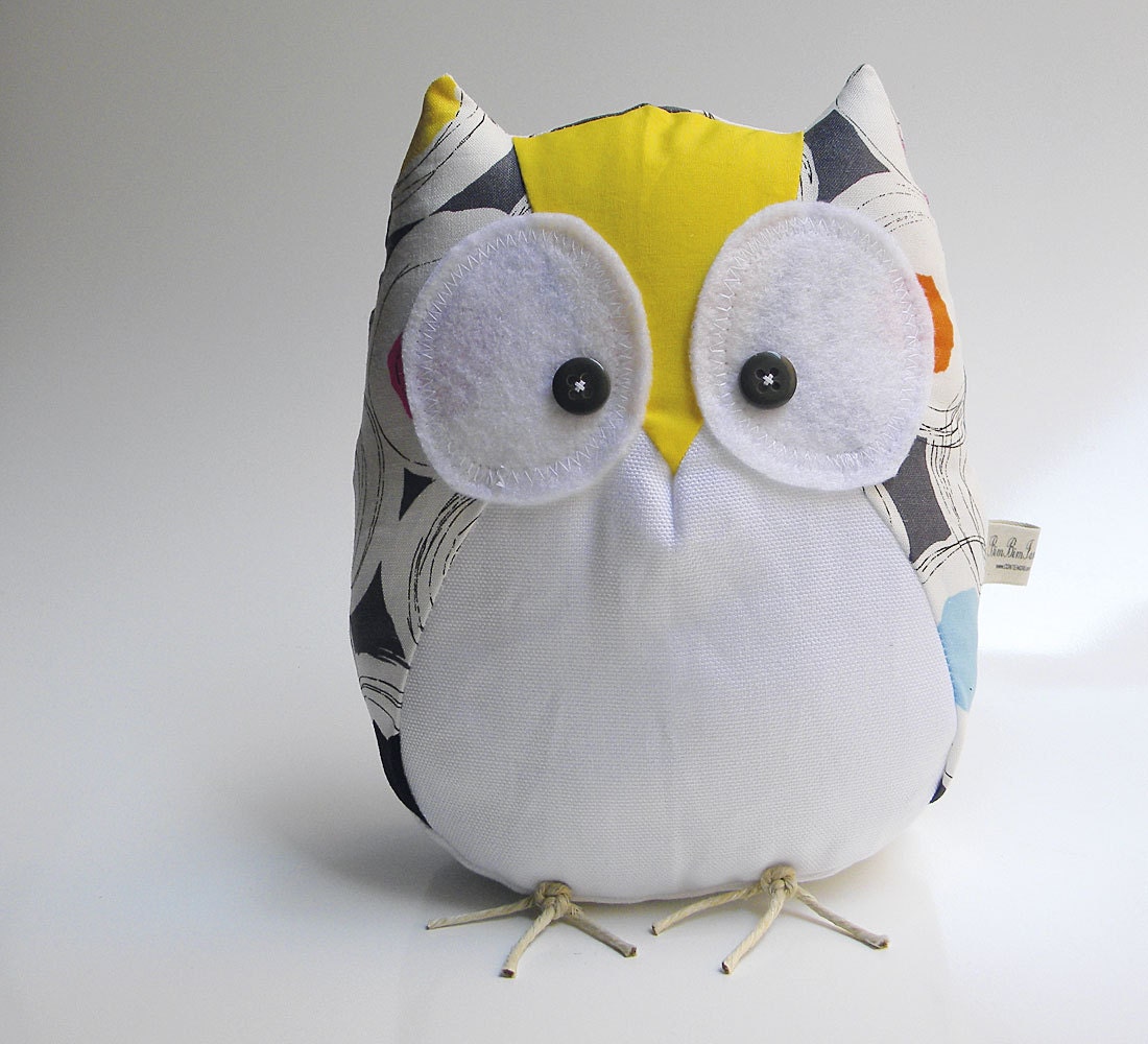 Pasquale the owl - Handmade in Italy