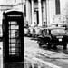 London Photography - On the streets of London, England 8x10 Fine Art Photograph - black and white print