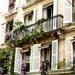 Paris Photography - Paris Window with purple flowers - Paris Photo - Paris Decor - Purple - 8x8 photograph mounted onto wood photo block