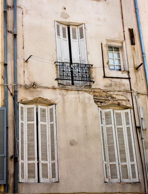 Photography - French Romance - 8x10 photograph - soft blue and grey tones - French Decor, Aix en Provence, Shabby Chic, Travel Photography