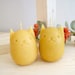 Beeswax Candles - Set of 2 Kitty Eggs