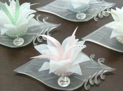 White Blossom Soap, Decorative Soap, Handmade Soap, Flower Soap, Unique Soap, Bridal Shower Favor Soap