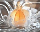 Pumpkin Soap Wedding Favor, Magical Wedding, Once Upon A Time, Cinderella Wedding 5 inch