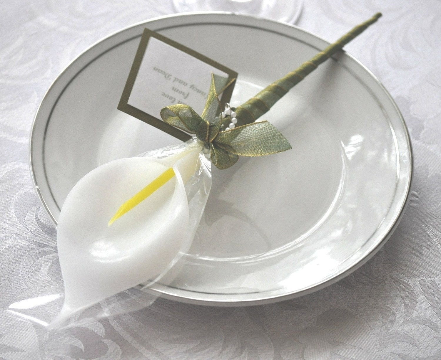 Decorative Soap - Calla Lily Flower Soap, Home Decor, Hostess Gift, Summer Wedding Favors