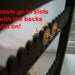 Earring stand Jewelry Rack Holder with base, All Black, Oval Shape